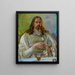 Le Christ à Emmaüs - Jacek Malczewski — oprawiony obraz na ścianie