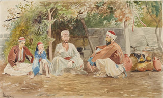 Jacek Malczewski - Genre scene from Asia Minor.webp
