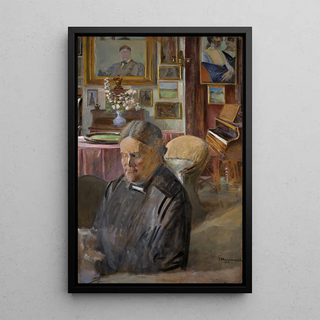 Jacek Malczewski - Helena artists sister indoors.webp