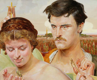 Jacek Malczewski - Music  right wing of the triptych.webp