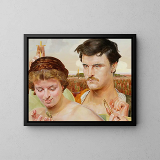Jacek Malczewski - Music  right wing of the triptych.webp