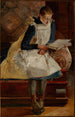 portretu córki artysty, Julii - Jacek Malczewski — widok dzieła
