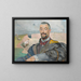 portret Erazma Barcz - Jacek Malczewski — oprawiony obraz na ścianie