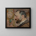 Portret Feliksa Jasieskiego - Jacek Malczewski — oprawiony obraz na ścianie