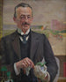 Portret Józefa Sare, wiceprezydenta miasta Krakowa - Jacek Malczewski — widok dzieła