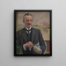 Portret Józefa Sare, wiceprezydenta miasta Krakowa - Jacek Malczewski — oprawiony obraz na ścianie