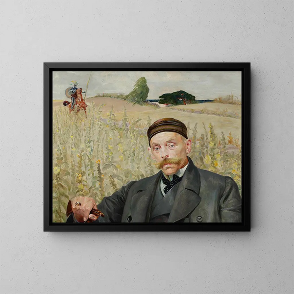 Portret Wacława Karczewskiego - Jacek Malczewski — oprawiony obraz na ścianie