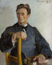 Portret księdza Henryka Radomiskiego z około 1870 po 1925 roku - Jacek Malczewski — widok dzieła