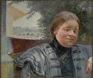 portret siostry Hélène - Jacek Malczewski — widok dzieła