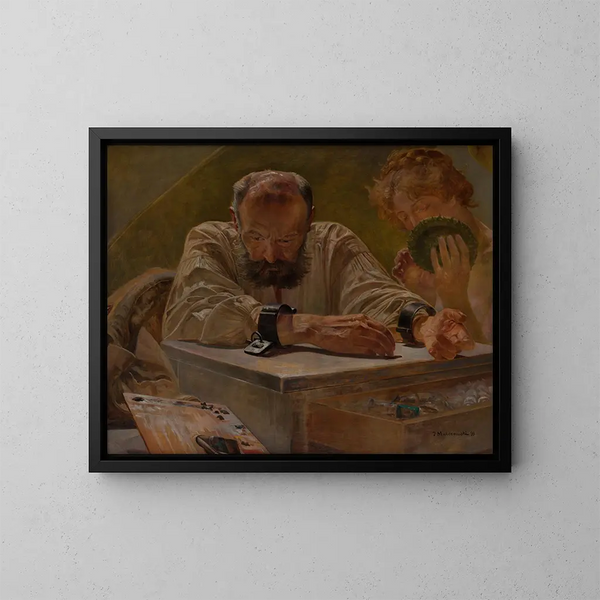Relaksacja - Jacek Malczewski — oprawiony obraz na ścianie