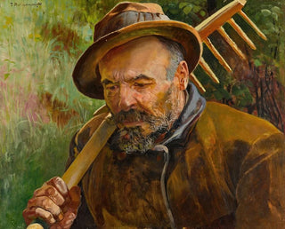 Powrót na pola - Jacek Malczewski — widok dzieła