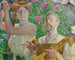 Autoportret z muzą i buddleią - Jacek Malczewski — widok dzieła