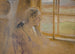 Szkic kobiety przy oknie - Jacek Malczewski — widok dzieła
