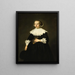 Portret młodej kobiety - Jacob Adriaensz. Backer — oprawiony obraz na ścianie
