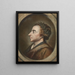 Alexandre Pape poeta 1744 - Jacob Christoph Le Blon — oprawiony obraz na ścianie