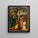 Calvaire - Jacob Cornelisz. van Oostsanen — oprawiony obraz na ścianie