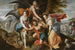Mężczyzna niosący ciężary czasu, alegoria czterech epok człowieka - Jacob de Backer — widok dzieła