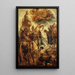 Męczeństwo Świętej Apolline - Jacob Jordaens — oprawiony obraz na ścianie