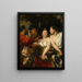 Méléagre i Atalanta - Jacob Jordaens — oprawiony obraz na ścianie