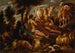 Merkure grającego na flecie, aby uśpić Argusa z Io przemienioną w białą jałówkę - Jacob Jordaens — widok dzieła