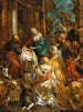 Uczczenie Trzech Króli - Jacob Jordaens — widok dzieła