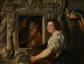Le Vendeur de fruits - Jacob Jordaens — widok dzieła