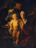 La Sainte Famille aux chandelles - Jacob Jordaens — widok dzieła