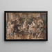 Le Roi boit - Jacob Jordaens — oprawiony obraz na ścianie