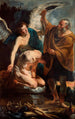 Ofiara Izaaka - Jacob Jordaens — widok dzieła