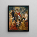 La vénération de l'Eucharistie - Jacob Jordaens — oprawiony obraz na ścianie