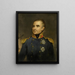 Jonkheer Theodorus Frederik van Capellen 1762-1824 Wiceadmirał i dowódca holenderskiego eskadry u wybrzeży Algieru 1816 - Jacob Joseph Eeckhout — oprawiony obraz na ścianie