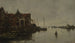 Scena portowa - Jacob Maris — widok dzieła