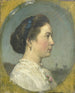 portret Cathariny Hendriky Horn, żony artysty - Jacob Maris — widok dzieła