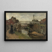 Le Pont - Jacob Maris — oprawiony obraz na ścianie