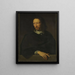 Portret mężczyzny po Philippe de Champaigne Louvre - Jacob Munch — oprawiony obraz na ścianie