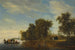 pejzażu rzecznych z basenem - Jacob Salomonsz van Ruysdael — widok dzieła