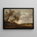 Na drodze do Emaus - Jacob Salomonsz van Ruysdael — oprawiony obraz na ścianie