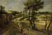 pejzaż z polami kukurydzy - Jacob Savery młodszy — widok dzieła