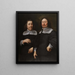 Portret dwóch mężczyzn - Jacob van Oost — oprawiony obraz na ścianie