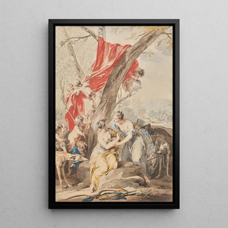 Jacob de Wit - Jupiter in the guise of Diana and Callisto.webp