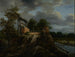 Most z zaworem - Jacob van Ruisdael — widok dzieła