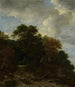 pejzaż leśny - Jacob van Ruisdael — widok dzieła