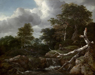 Scena leśna - Jacob van Ruisdael — widok dzieła