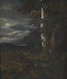 pejzaż z sceną polowania - Jacob van Ruisdael — widok dzieła