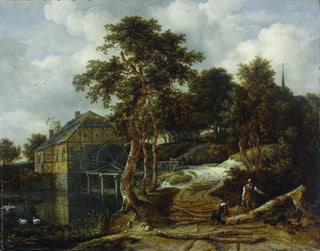 Jacob van Ruisdael - Landscape with watermill.webp