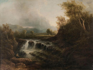 pejzażu norweskiego - Jacob van Ruisdael — widok dzieła
