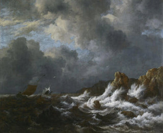 Widok z wybrzeża Norwegii - Jacob van Ruisdael — widok dzieła