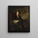 Le peintre de batailles Ignace Jacques Parrocel - Jacob van Schuppen — oprawiony obraz na ścianie