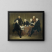 Les Quatre Régents, sekretarz i ojciec domu chorych na trąd w Amsterdamie 1773 - Jacobus Luberti Augustini — oprawiony obraz na ścianie