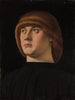 Portret młodego mężczyzny - Jacometto Veneziano — widok dzieła